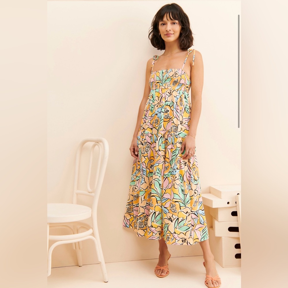 Astr Floral Multicolor Dress